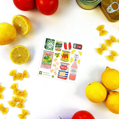 Market Delights Stickers