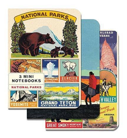 National Parks Mini Notebook Set