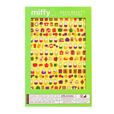 Miffy at Home Nail Art Stickers