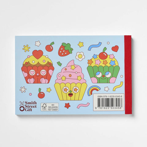 Kitchen Kawaii Postcard Coloring Book