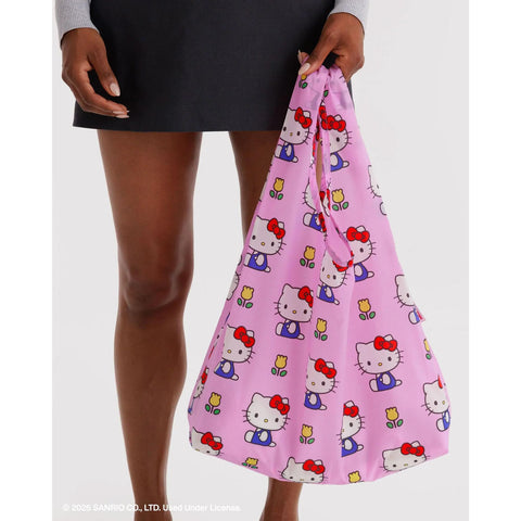 Standard Reusable Tote: Pink Hello Kitty