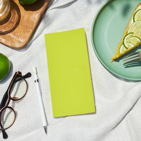 Hobonichi Techo Weeks Mega 2027 Planner, Sneaker Series: Lime Green