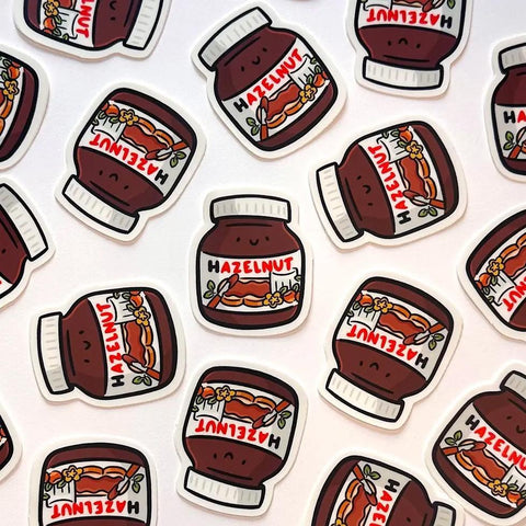 Hazelnut Spread Mini Sticker
