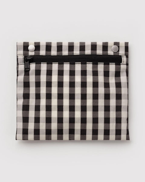 Everyday Cloud Bag: Black + Cream Gingham