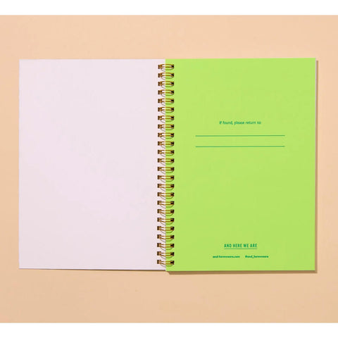 Worms A5 Spiral Notebook