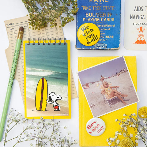 Snoopy Surf Mini Memo Pad