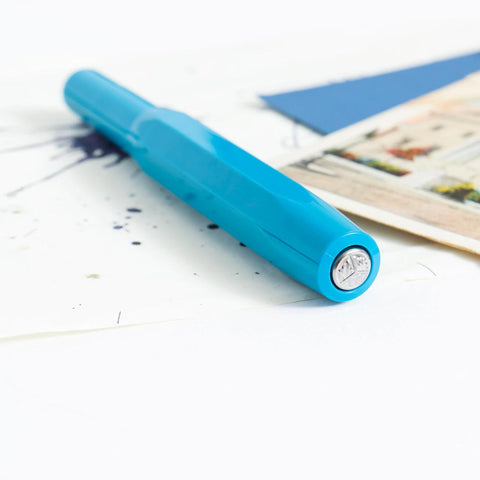 Skyline Sport Collector's Edition Fountain Pen, Cyan