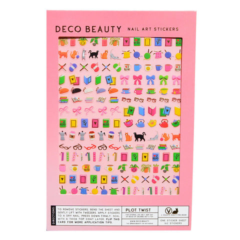 Plot Twist Nail Art Stickers