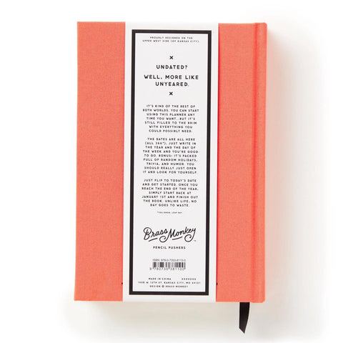 Part-Time Adult Undated Daily Planner
