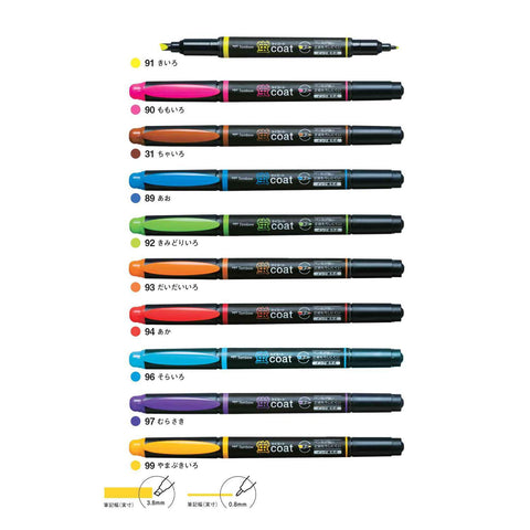 Kei Coat Double-Sided Highlighters