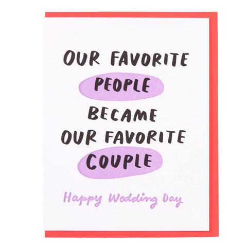 Favorite Couple Card