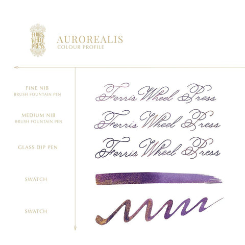 Aurorealis Fountain Pen Ink