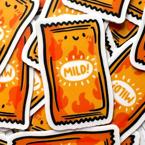 Taco Sauce Packet Mini Stickers