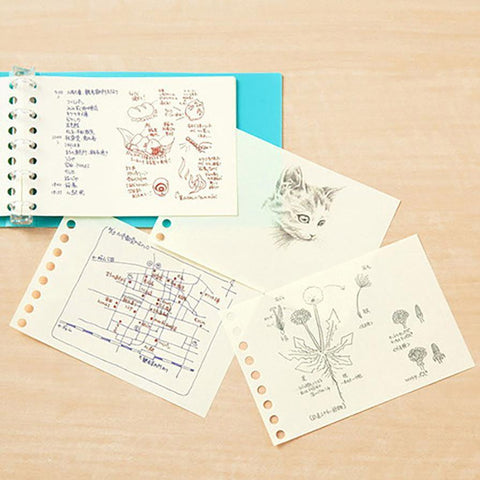 Croquis Mini Loose Leaf Paper, B7
