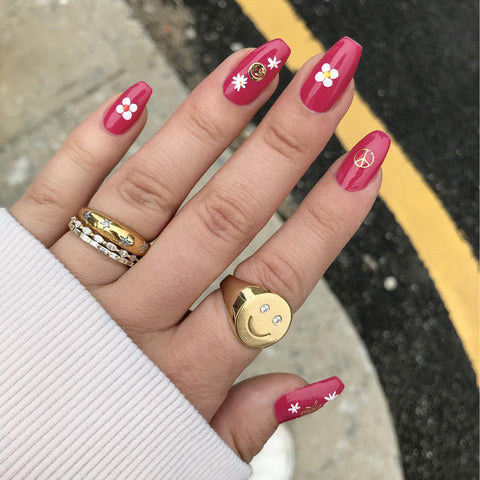 Stay Groovy Nail Art Stickers