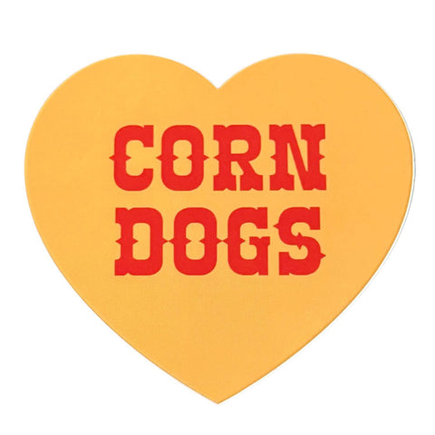 Food Heart Stickers