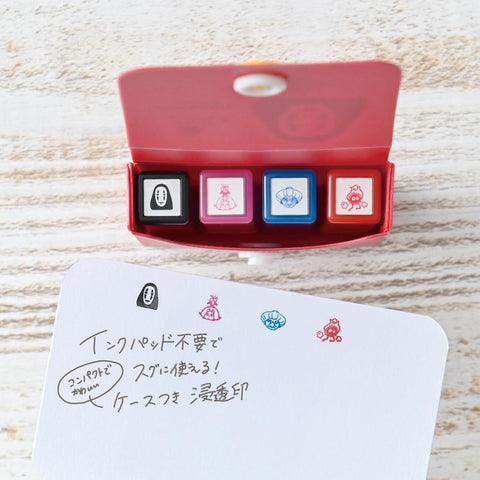 Spirited Away Mini Stamps + Case