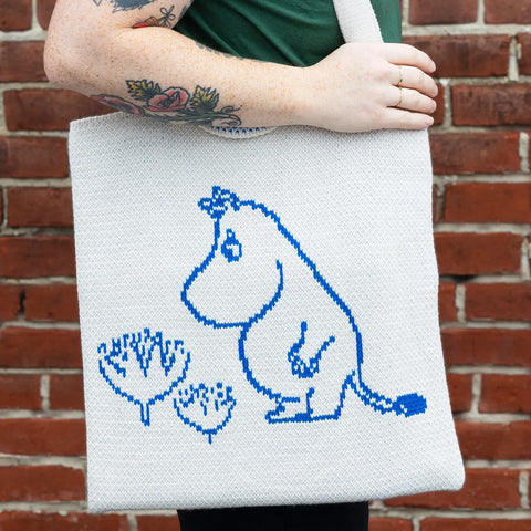 Moomintroll Knit Tote