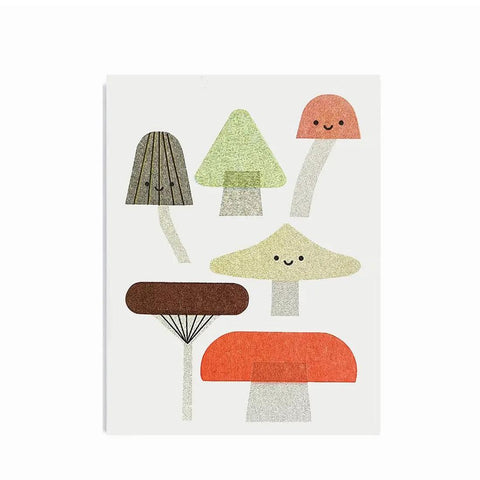 Mushrooms Mini Card