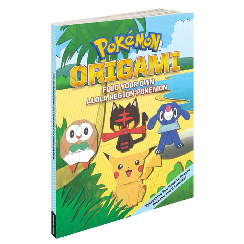 Pokémon Origami: Fold Your Own Alola Region Pokémon