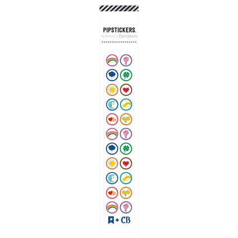 Care Bear Belly-Badge Mini Stickers