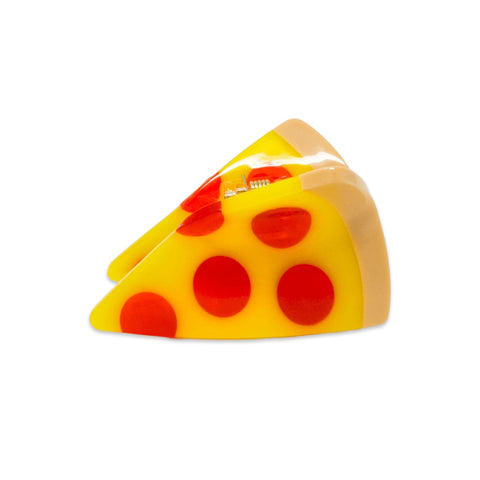 Mini Pizza Hair Claw