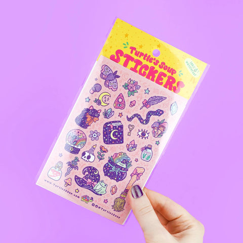Witch + Sorcery Sticker Sheet