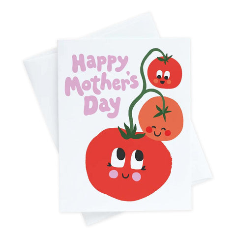 Tomato Family Mother's Day Card