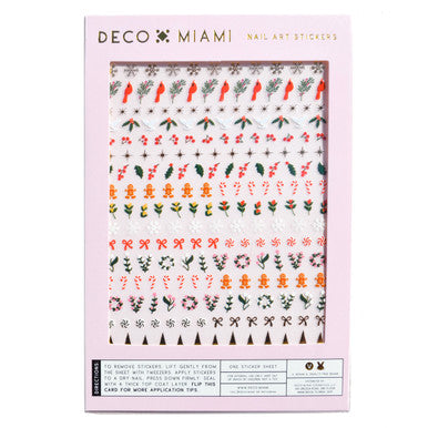 Deck the Halls Nail Art Stickers