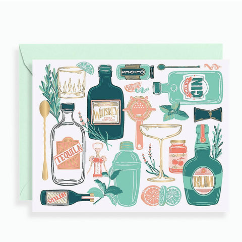 Cocktail Notecard Set