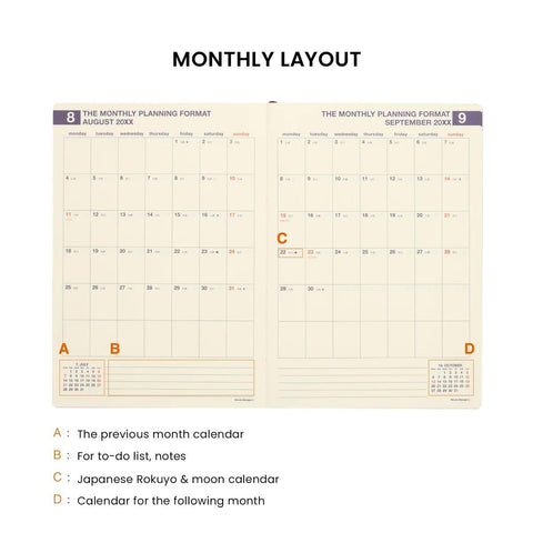 Minute Manager Hardcover 2027 Planner, Black