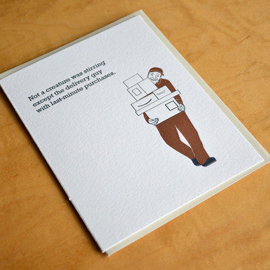 Last Minute Purchases Card