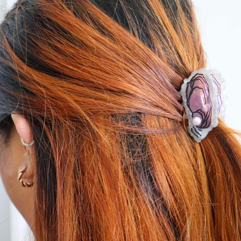 Mini Oyster Hair Claw