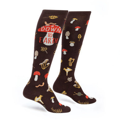 Down to Earth Knee High Socks