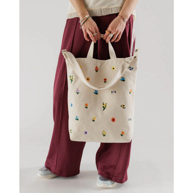 Duck Bag: Embroidered Ditsy Floral