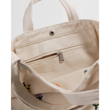Duck Bag: Embroidered Ditsy Floral