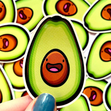 Avocado Mini Sticker