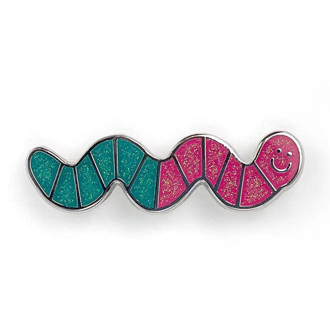 Gummy Worm Enamel Pin