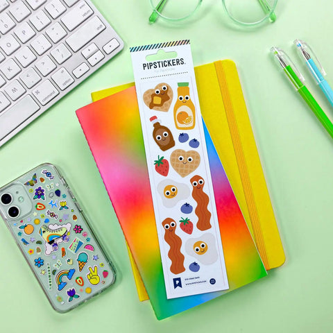 Googly Eye-Conic Eats Stickers