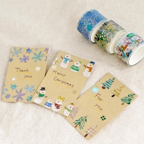 Snowflake Clear Tape