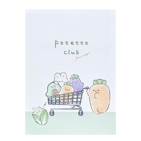 Vegetable Shopping Mini Notepad