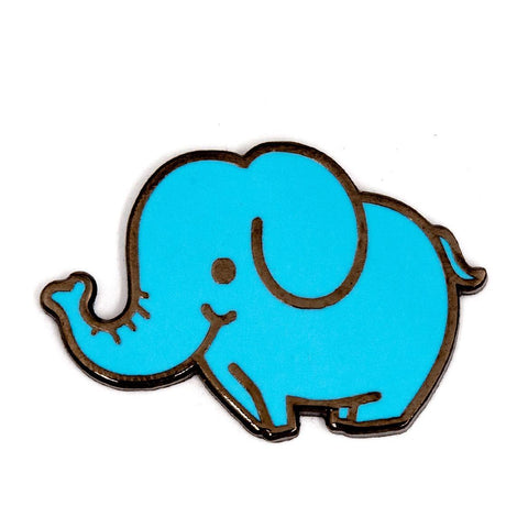 Elephant Enamel Pin