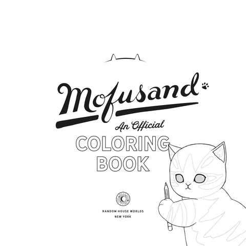 Mofusand Official Coloring Book