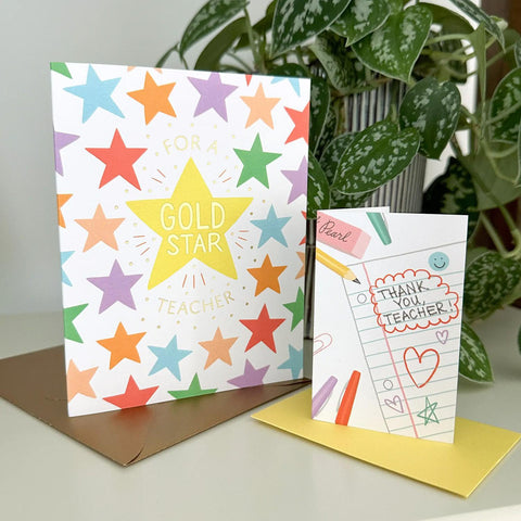 Note to Teacher Mini Card
