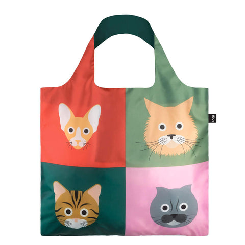 Stephen Cheetham Cats Recycled Tote Bag