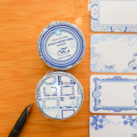Chinese Porcelain Paper Roll Labels