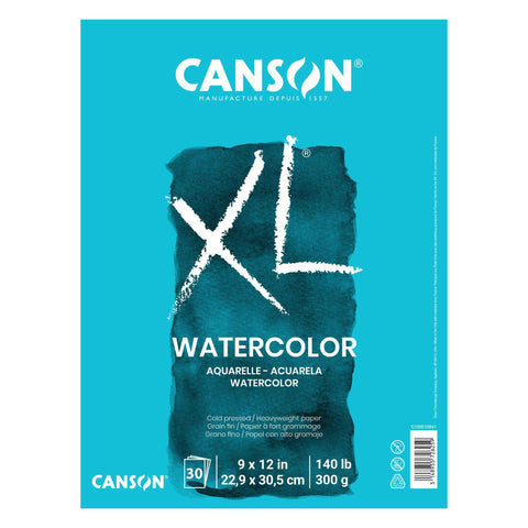 XL Watercolor Paper Pad, 9 x 12