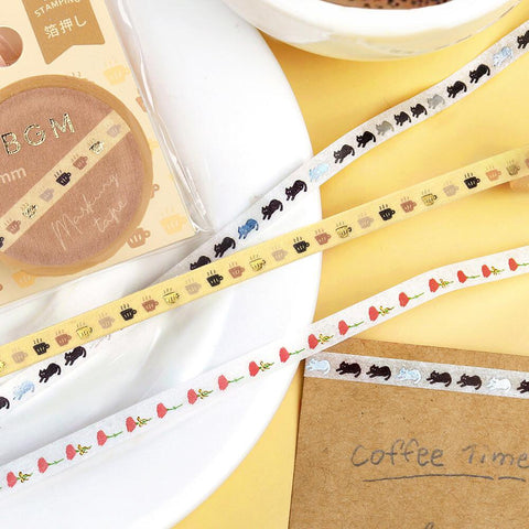 Flower to Give Slim Washi Tape