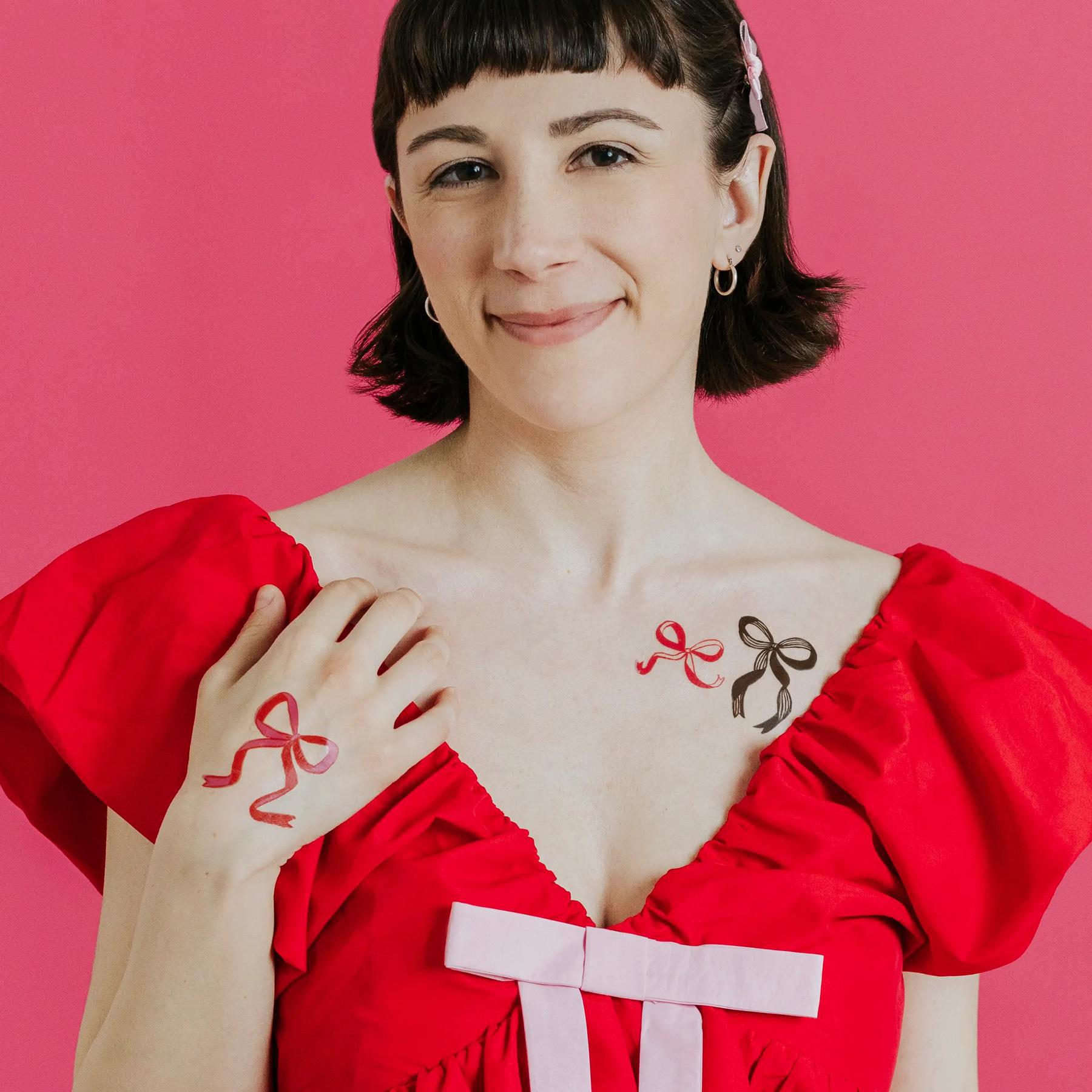 Tattly Ribbons & Bows Tattoo
