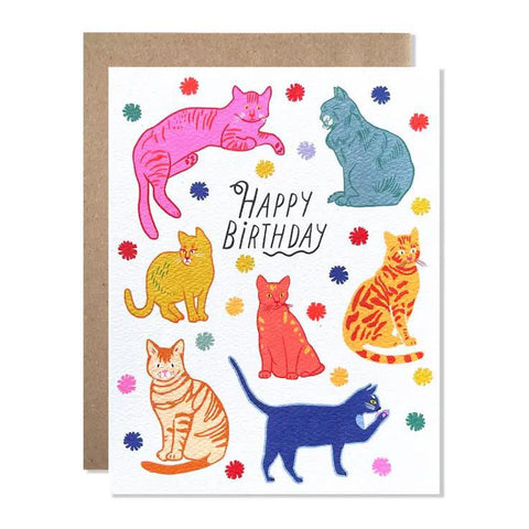 Birthday Cats Card